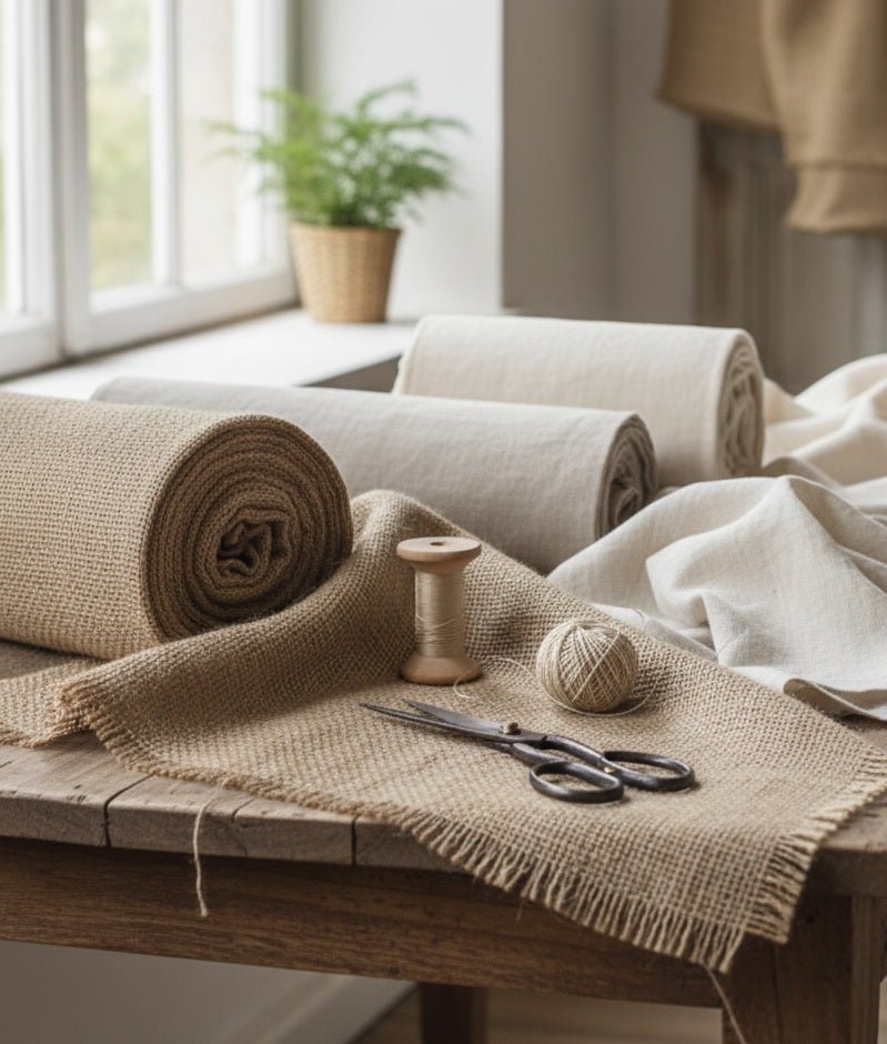 Dabīgi nekrāsoti audumi