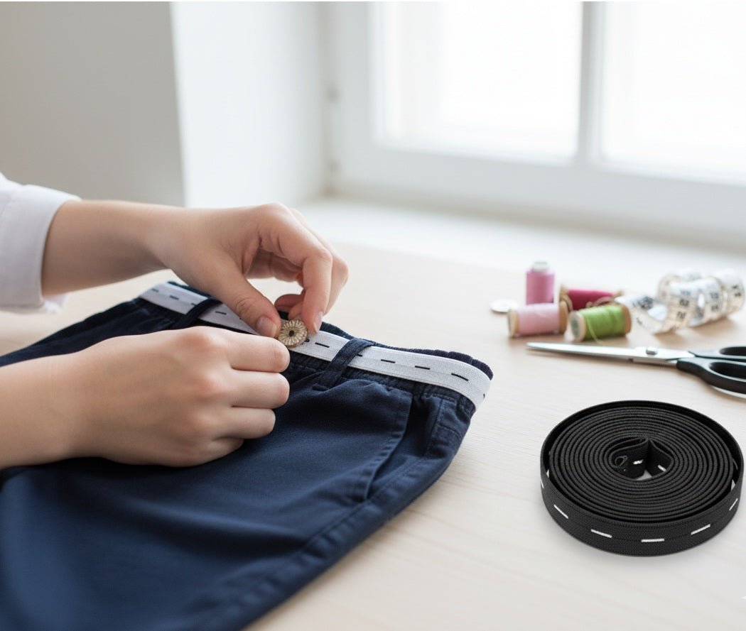 Gumijas ar pogcaurumiem