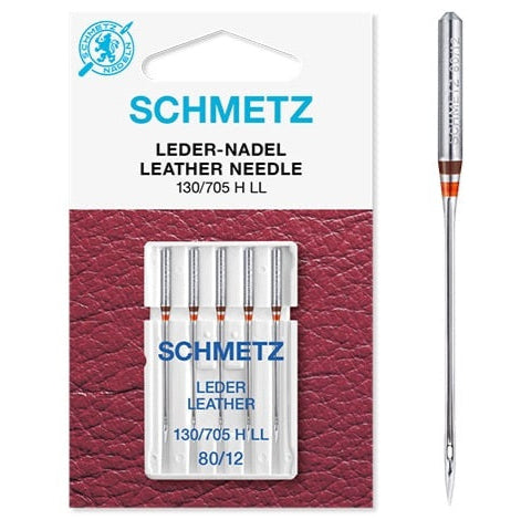 Šujmašīnu adatas ādai 130/705 H