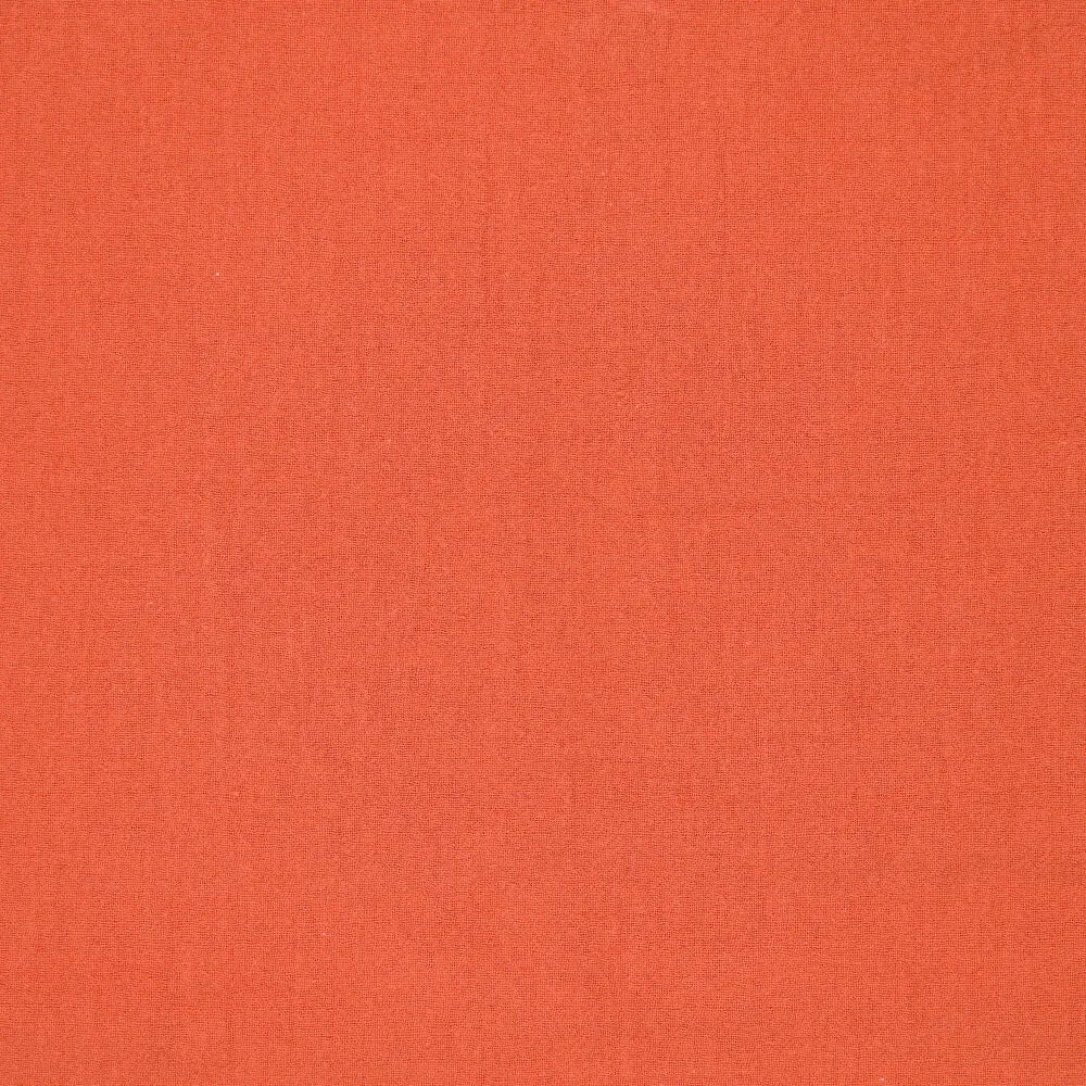 Attēls ar 100% kokvilnas audums mazgāts| Washed - oranžs 85 g/m² – pieejams Šarlotes audumi