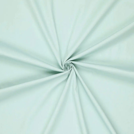 Attēls ar 100% Kokvilnas audums - vēss piparmētu tonis 125 g/m² – pieejams Šarlotes audumi