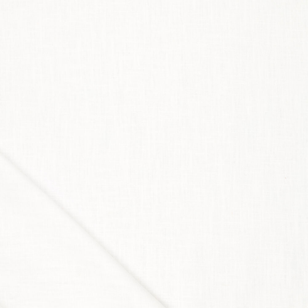 100% Lina audums – balts | 230 g/m² | Enzyme washed