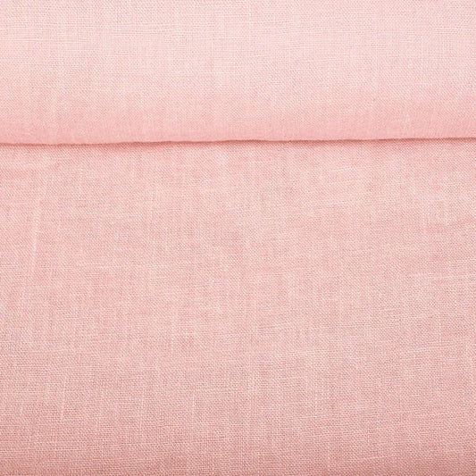100% Mīkstināts lins - pūderrozā 205 g/m²