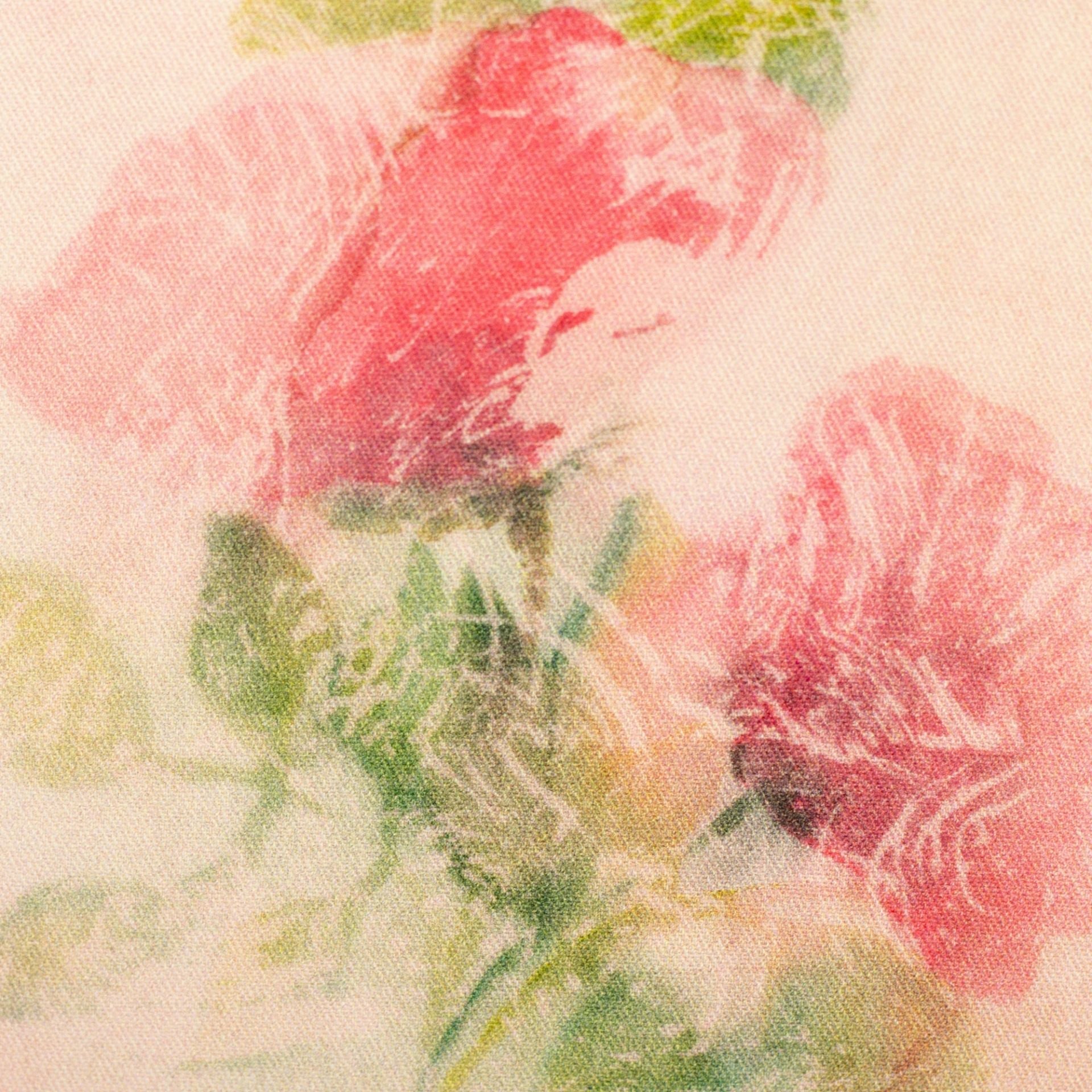 100% Viskozes audums - pludinātas ziedu krāsas 135 g/m²