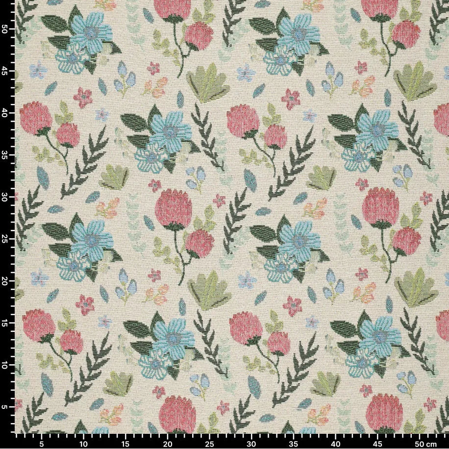 Gobelään-heledad lilled 240 g/m²
