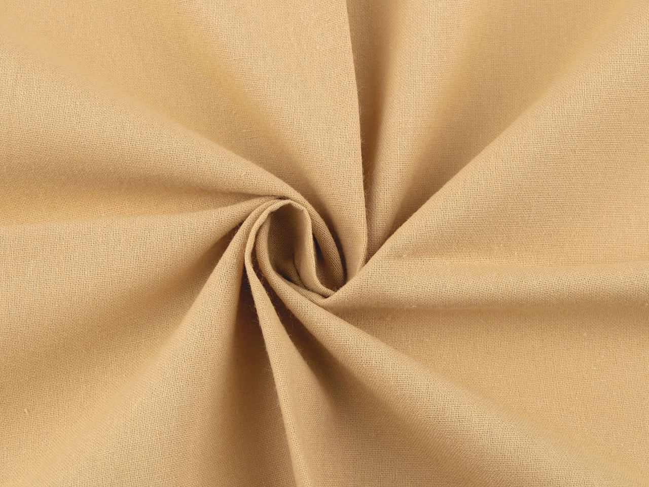 100% medvilnės audinys – krembriule tonas 125 g/m²