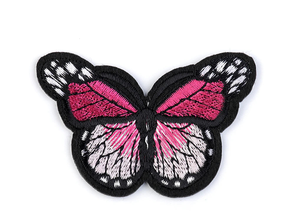 Patch thermocollant Papillon | 4,8 × 7 cm | tons assortis