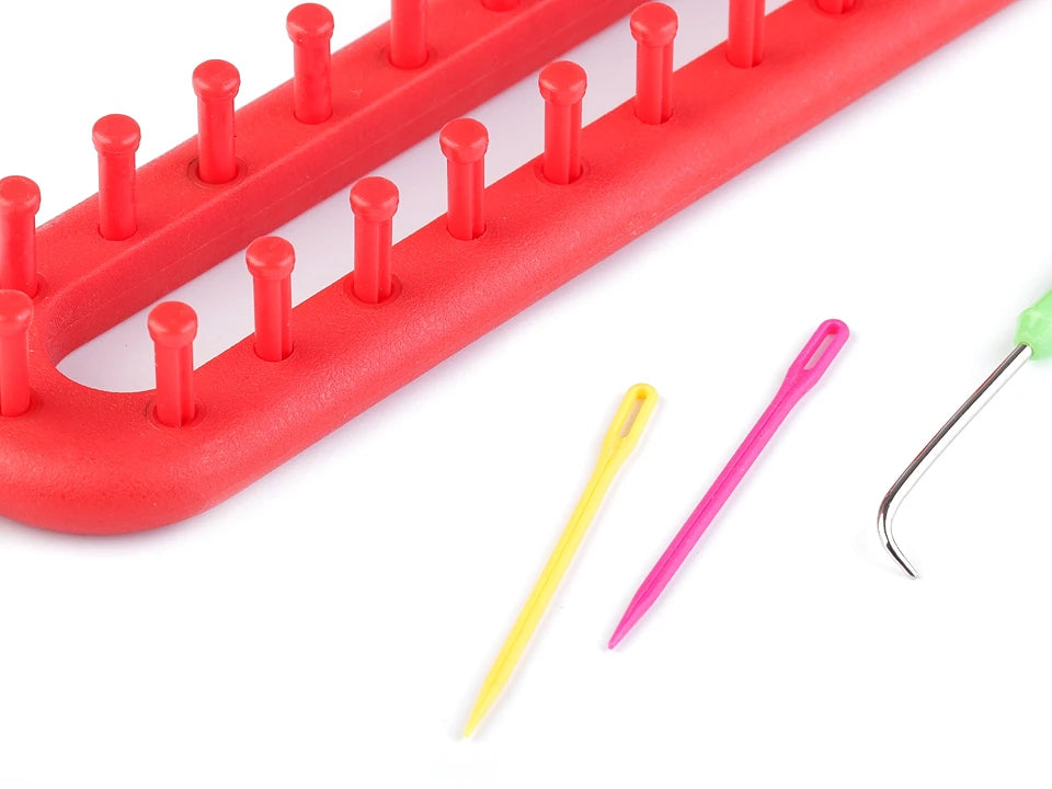 Tapošanas (Knitting Loom) rāmja komplekts šallēmun cepurēm – 5,2 × 26 cm