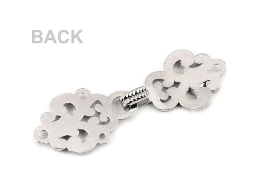 Dekoratīvs aizdares āķis apģērbiem|dažādu toņu