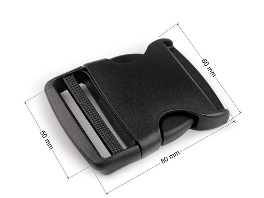 Plastmasas sprādze (side release buckle) 50 mm