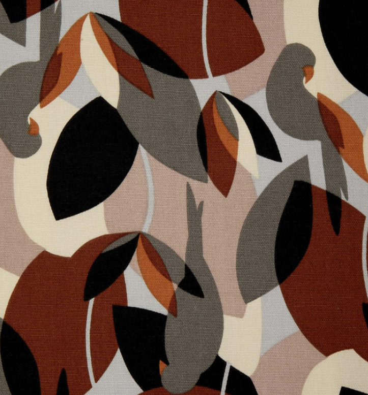 Canvas Fabric - Autumn Abstract