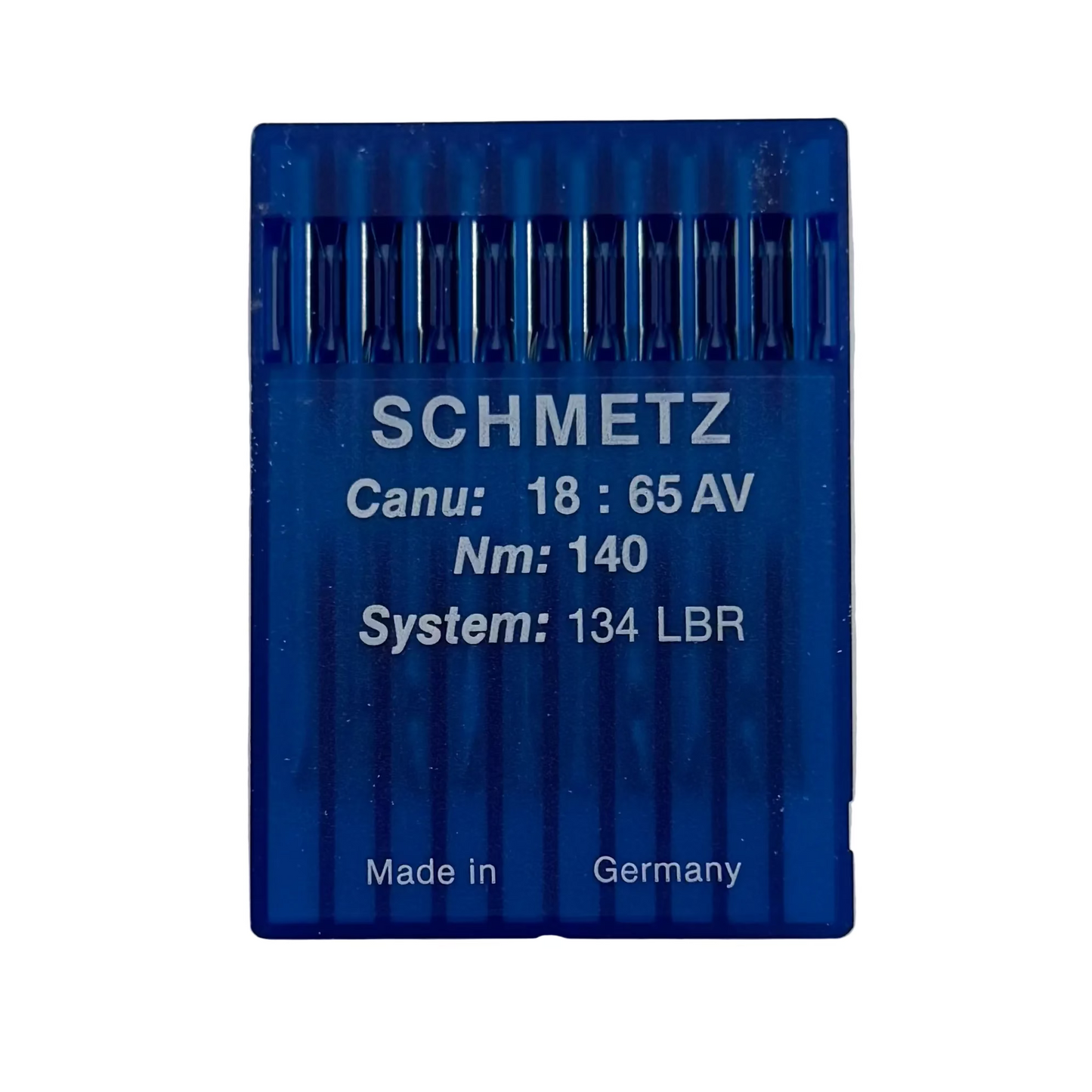 Attēls ar Rūpniecisko šujmašīnu adatas SCHMETZ DPx5 (134) LBR ādai - 10 gab. – pieejams internetā Šarlotes audumi