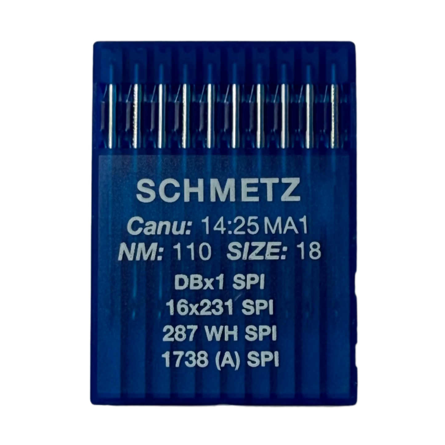 Adatas rūpnieciskajām šujmašīnām SCHMETZ DBx1 SPI – blīviem un plāniem audumiem (10gab.)