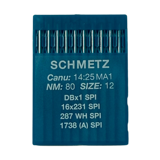 Adatas rūpnieciskajām šujmašīnām SCHMETZ DBx1 SPI – blīviem un plāniem audumiem (10gab.)