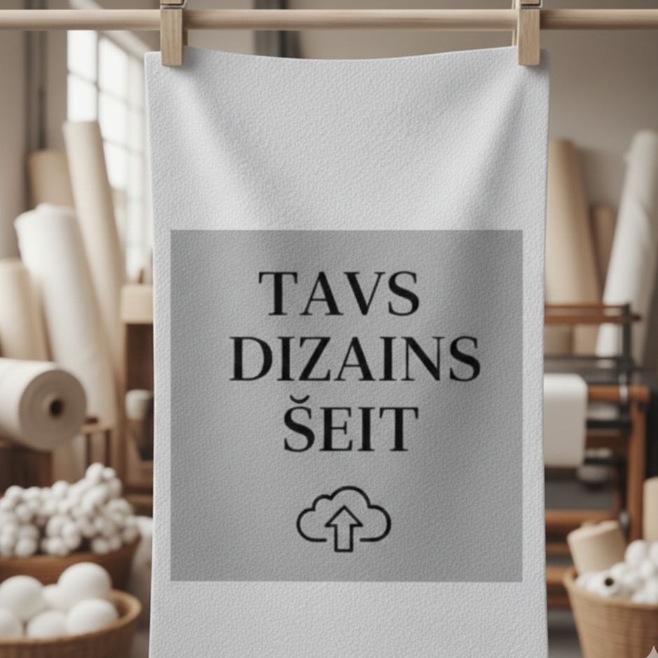 Kokvilnas paneļa apdruka ar Tavu dizainu 30 × 40 cm