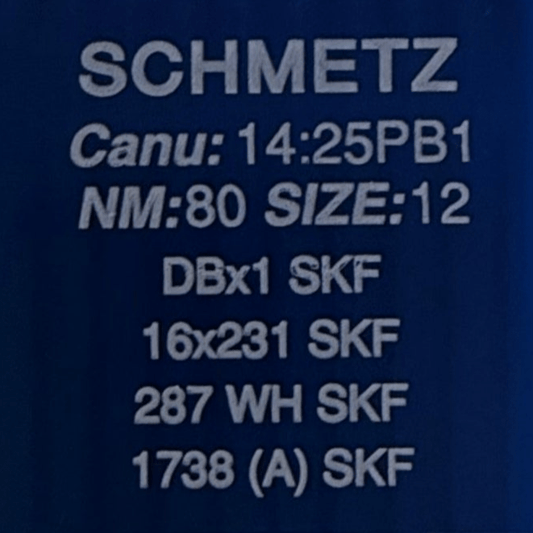 Adatas rūpnieciskajām šujmašīnām SCHMETZ DBx1 SKF – elastīgiem materiāliem un rupjai trikotāžai (10 gab.)