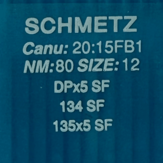 Aiguilles pour machines à coudre industrielles SCHMETZ DPx5 SF SUK – pour maille très fine (10 pièces)