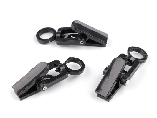 Aizkaru knaģi (10 gb komplekts) - melni