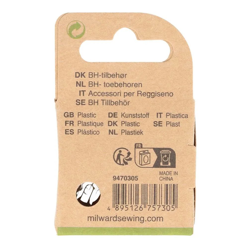 Apakšveļas, Bikini aksesuāru komplekts Milward 12 mm - caurspīdīgs