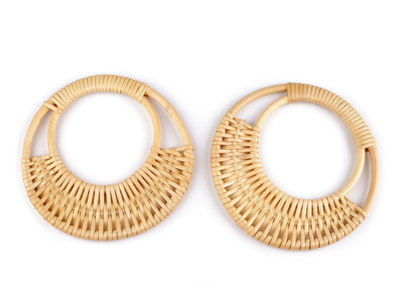 Apaļie austie rotangpalmas rokturi Ø16.5 cm| 2 gb.