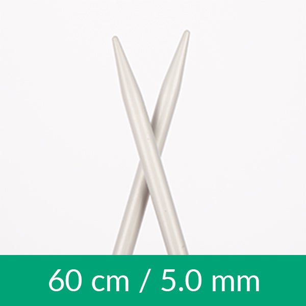 Image of DROPS circular knitting needles 60 cm | size 2.0 mm – 5.0 mm – available online at Šarlotes audumi