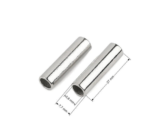 Auklas metāla nobeigums Ø5.6 mm mm - zelta (iepakojumā 2 gb)