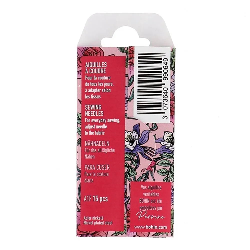 Image of BOHIN Blossom hand sewing needles No. 3–9 – 15 pcs. – available online at Charlotte's Fabrics