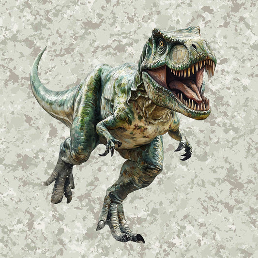 Cilpiņtrikotāžas panelis 40x50 cm - T - rex 250 g/m²