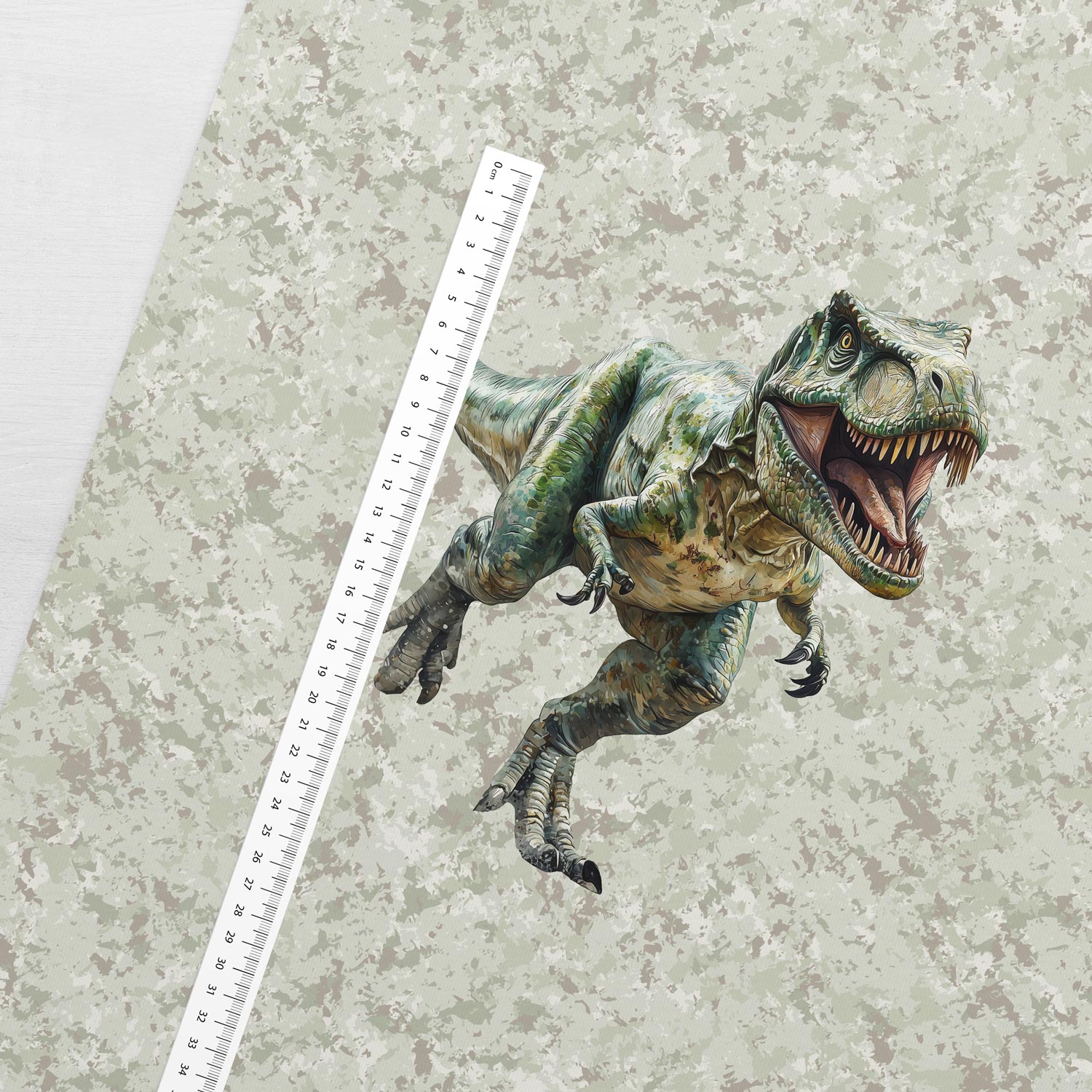 Cilpiņtrikotāžas panelis 40x50 cm - T - rex 250 g/m²