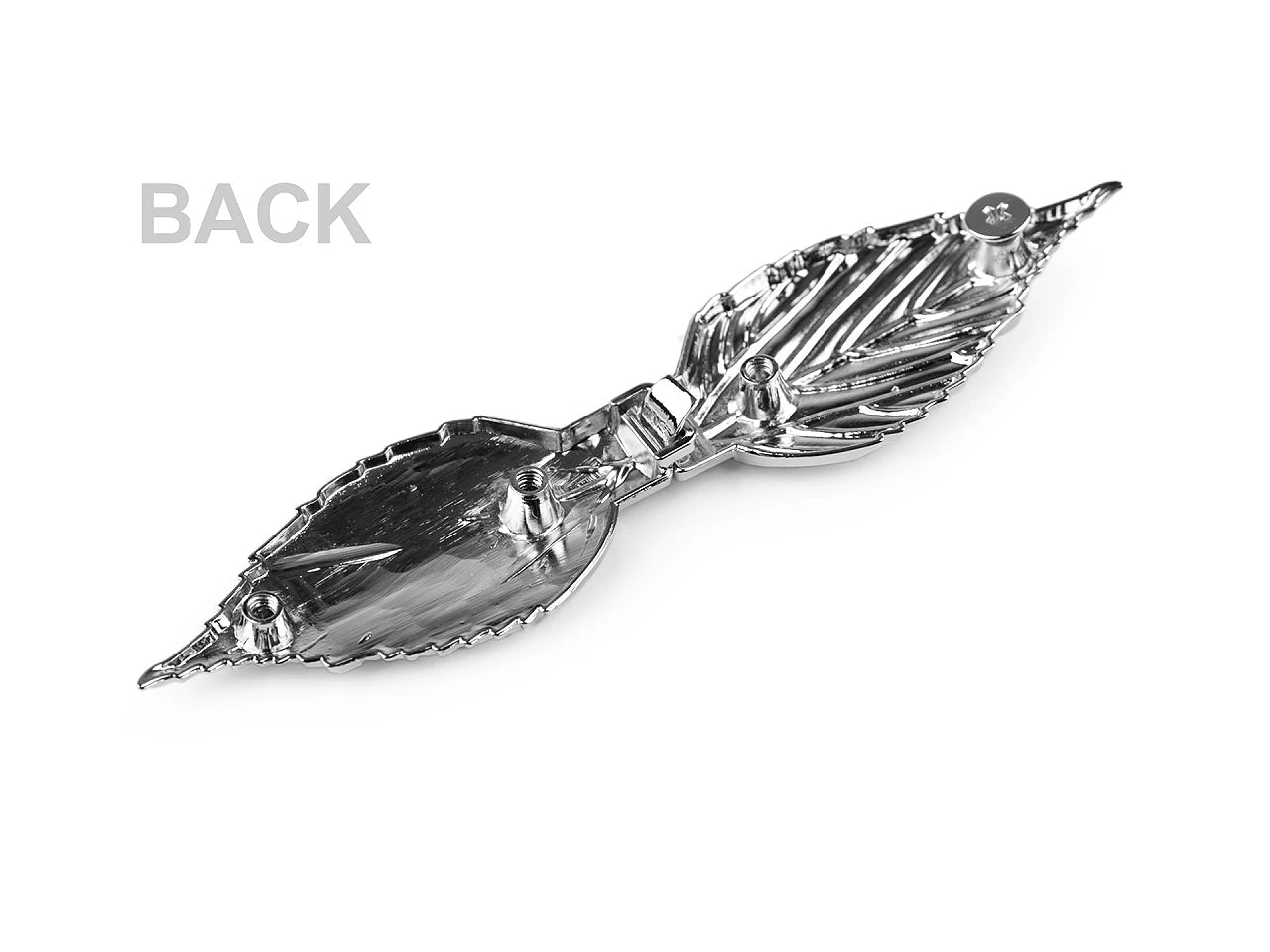 Dekoratīva metāla sprādze ar skrūvēm |2.8 × 11.6 cm|