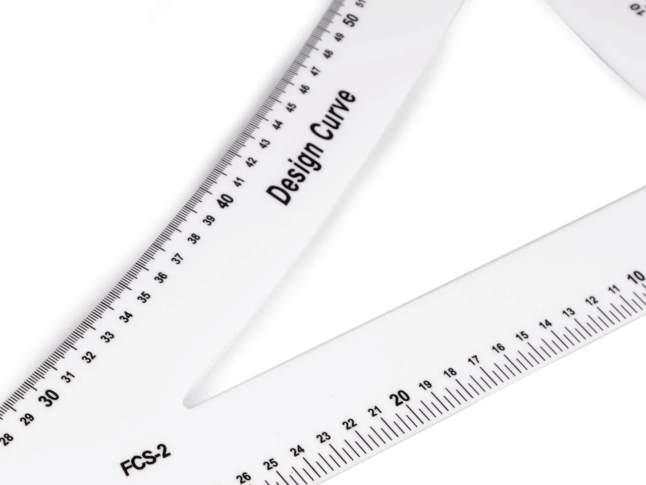 Drēbnieku Lineāls 60 x 20 cm