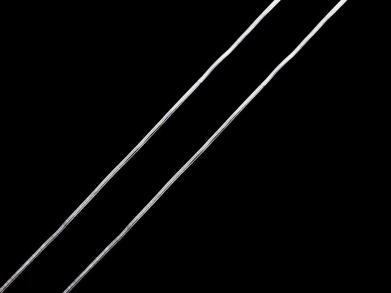 Elastīgs, caurspīdīgs neilona diegs |Ø0.8 mm| 80 m