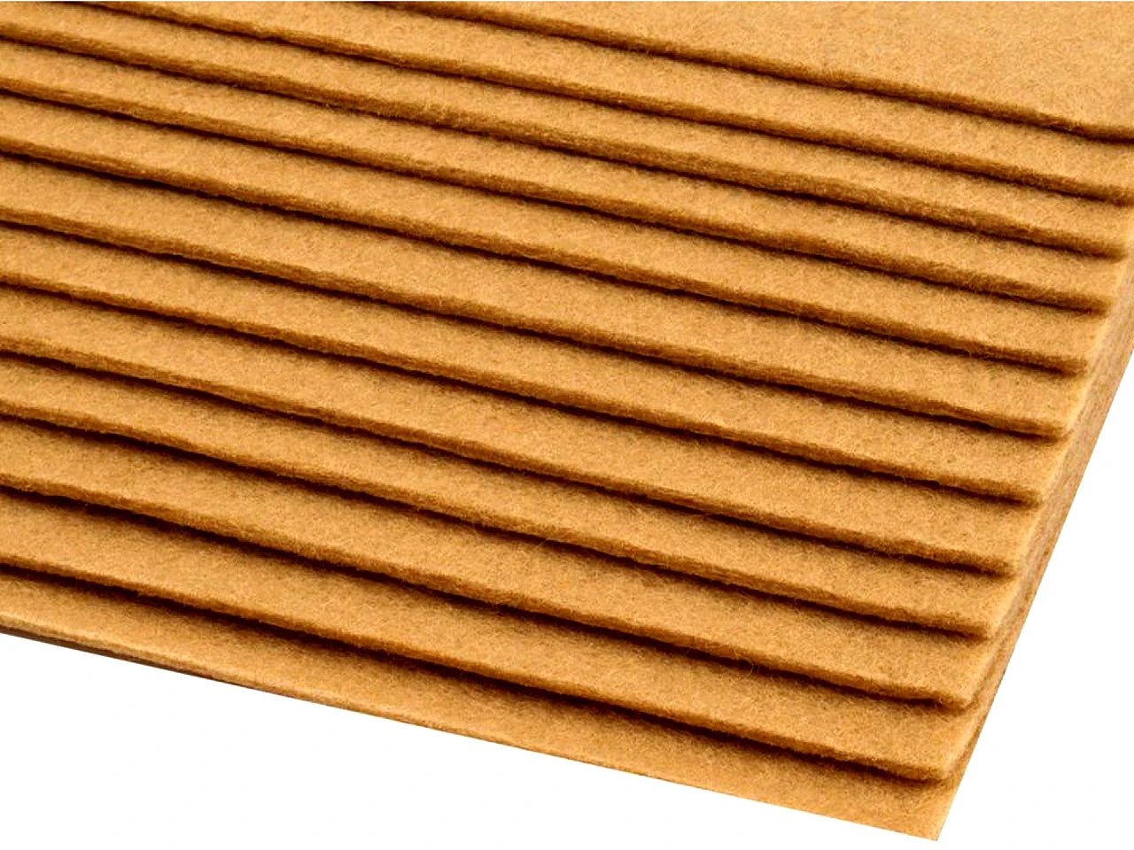 Attēls ar Filca loksne, 3 mm, 20x30cm - silti brūns – pieejams Šarlotes audumi