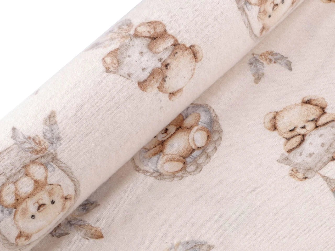 Flanelis - lācīši 155 g/m²