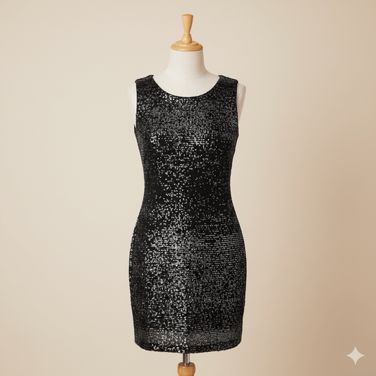 Attēls ar Fliteru audums - melns 285 g/m² – pieejams Šarlotes audumi