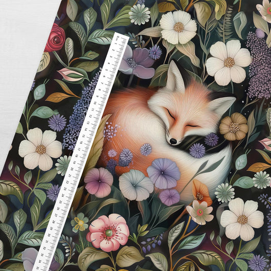 Cilpiņtrikotāžas panelis 40x50 cm-noslēpumainās pļavas kūmiņš 250 g/m²