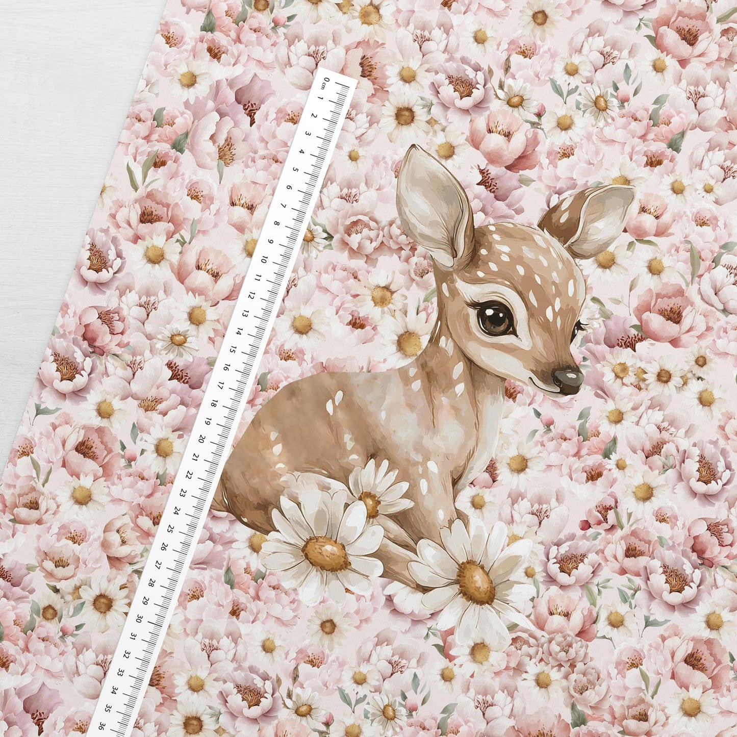 Aaskehakanga paneel 40x50 cm – lilleline metskits 250 g/m²