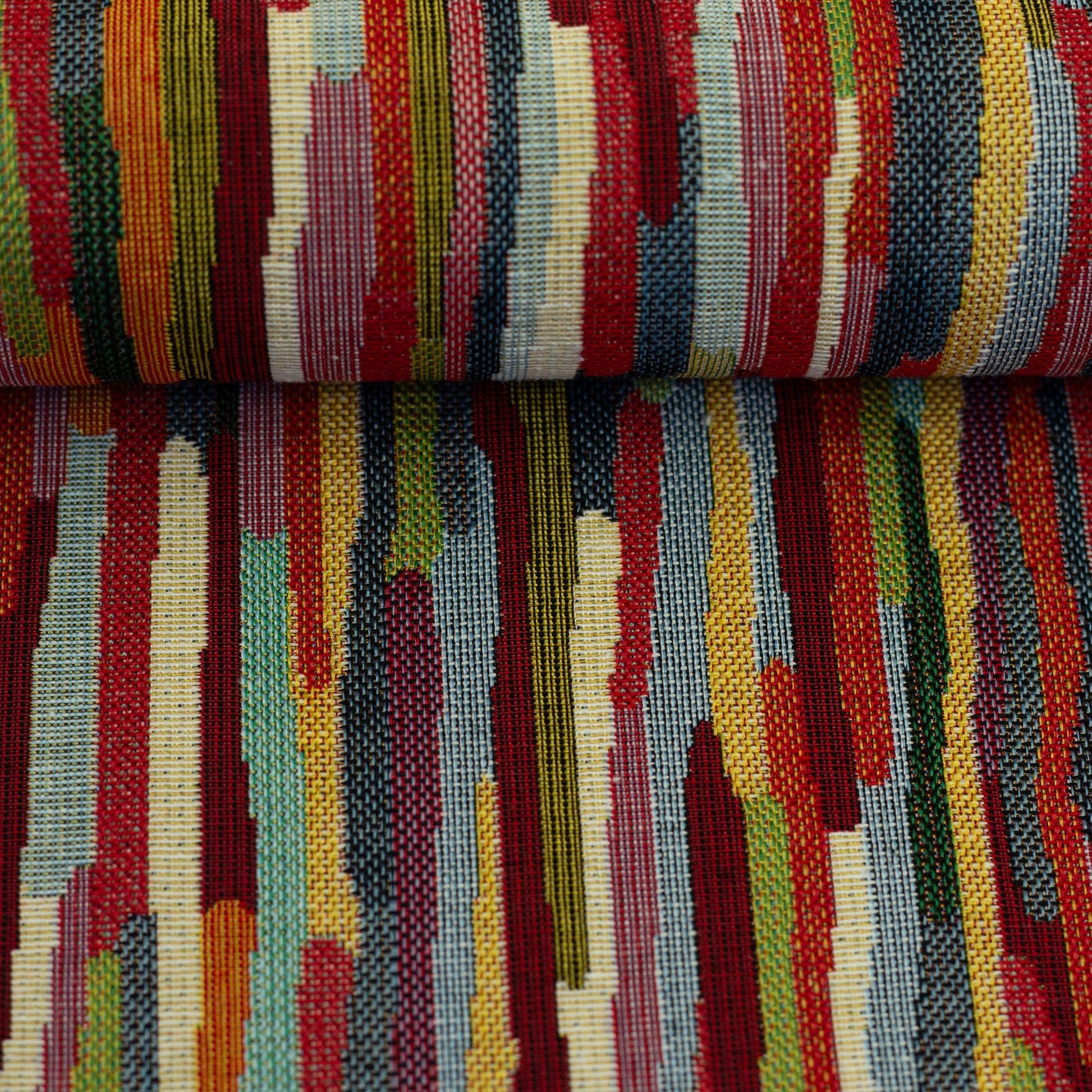 Gobelēns - krāsainas līnijas 330 g/m²