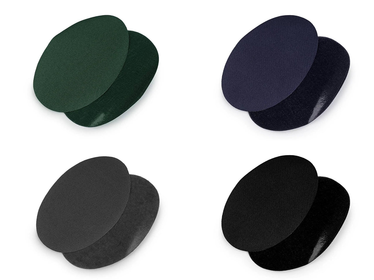 Ielāps uzgludināms ovāls 10x 15,5 cm| Iepakojumā: 2 gab.| dažādu krāsu