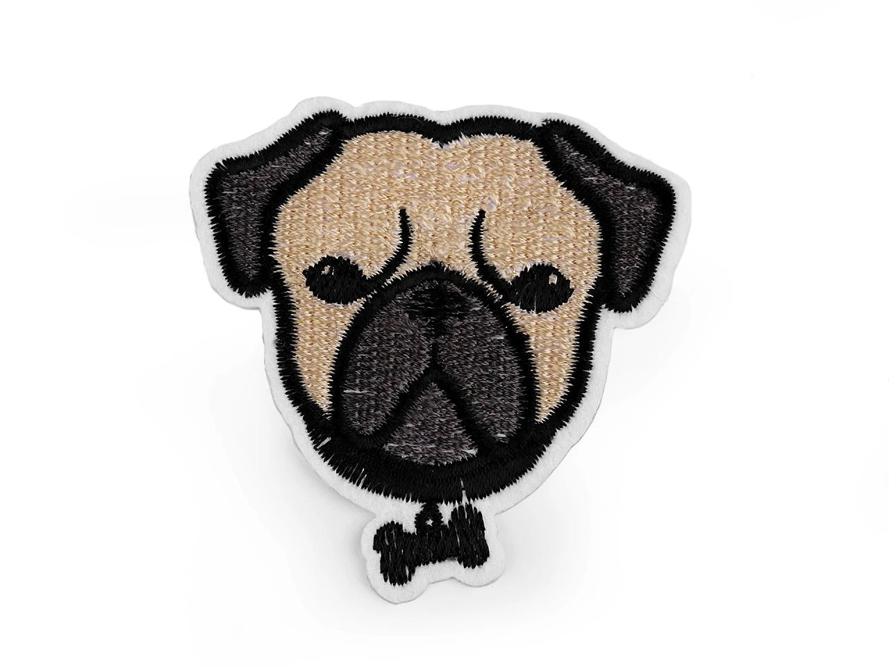Image avec patch thermocollant chiens | ~ 4,5 x 6 cm | différentes teintes – disponible chez Charlotte Tissus