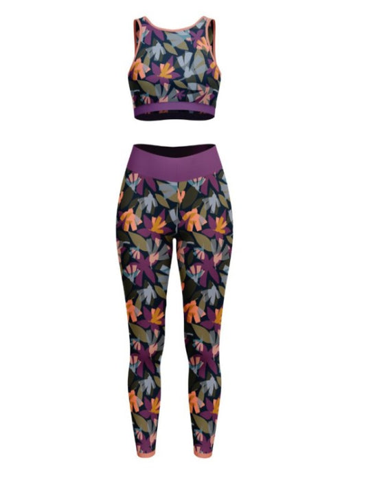 Lycra-Stoff – abstrakte Muster, 190 g/m²