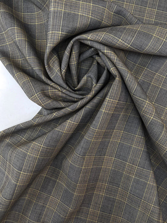 Itālijas tvīda kostīmaudums | 60% vilna | 39% kokvilna | 1% elastāns | 260 g/m² | 160 cm