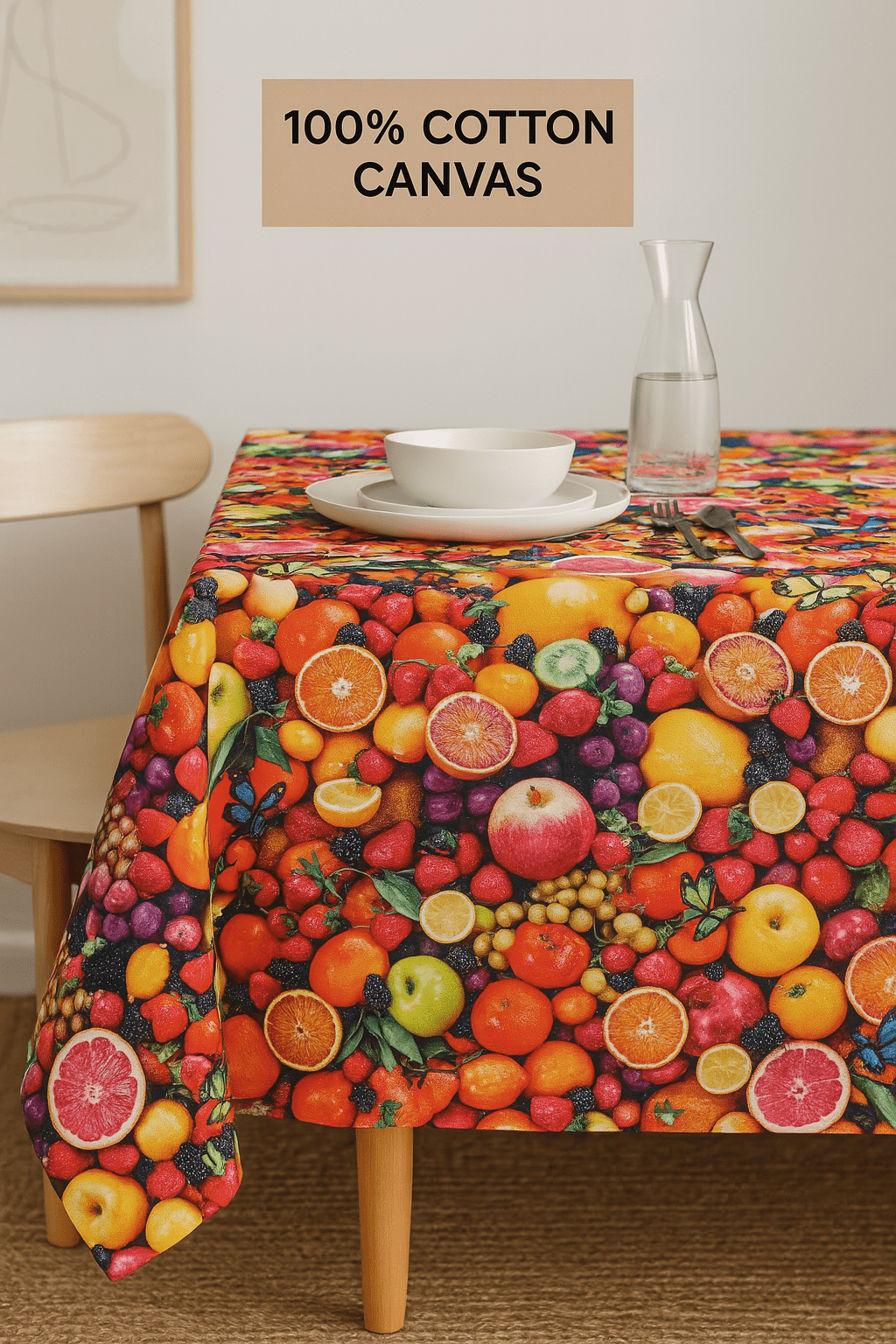 Kanvas audums - augļi 260 g/m²