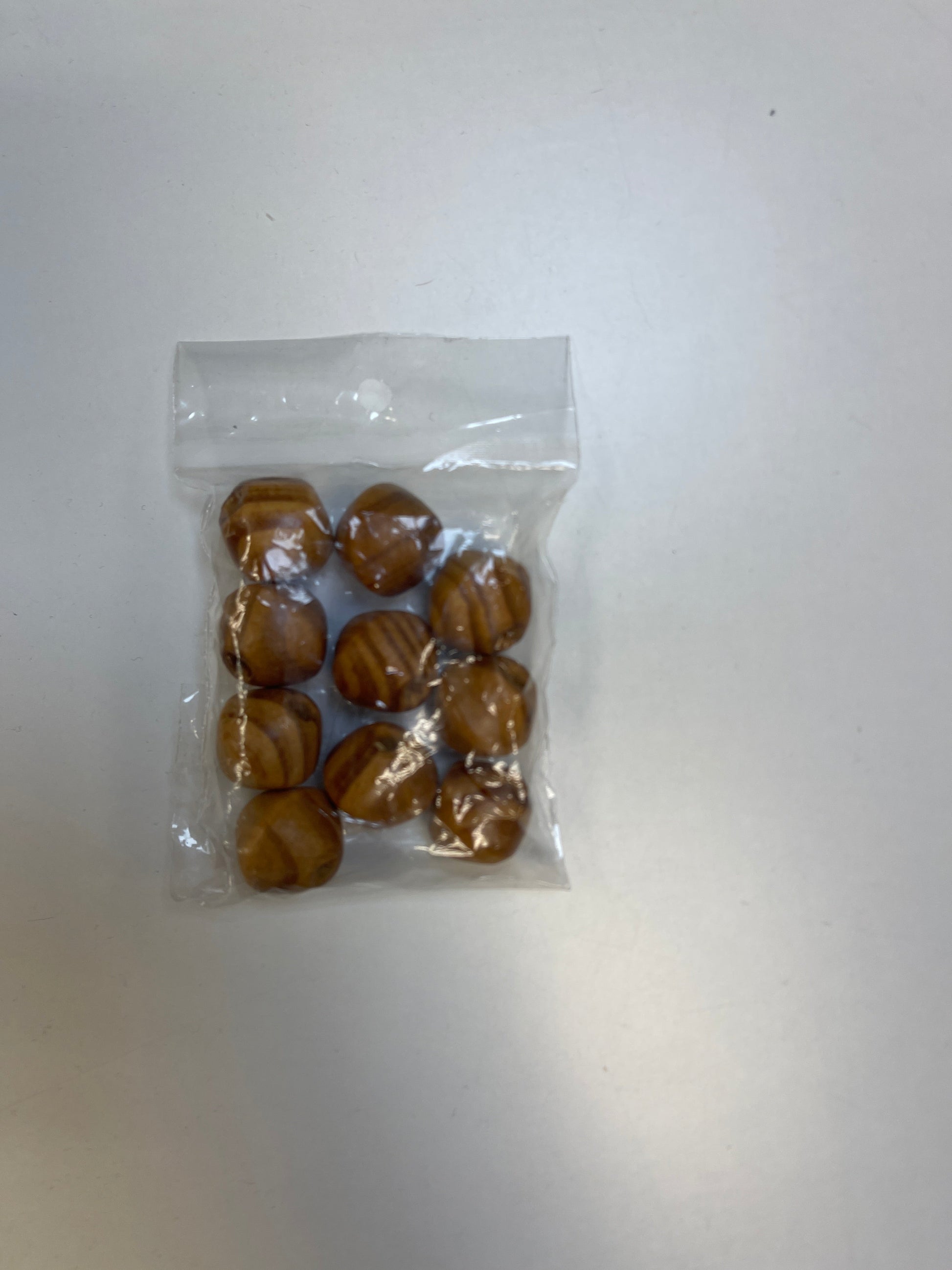 Koka pērles 18x 20 mm |10 gab.