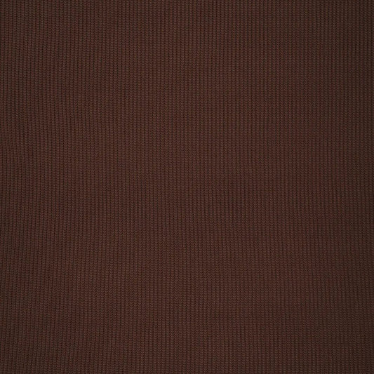 Attēls ar Kokvilnas adījums - šololādes tonis 500 g/m² – pieejams Šarlotes audumi