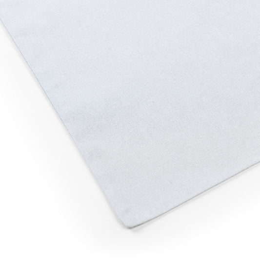 Attēls ar Kokvilnas auduma maisiņš ar garajiem rokturiem 38 x 42 cm 140 g/m² - gaiši pelēks ar melniem rokturiem – pieejams Šarlotes audumi