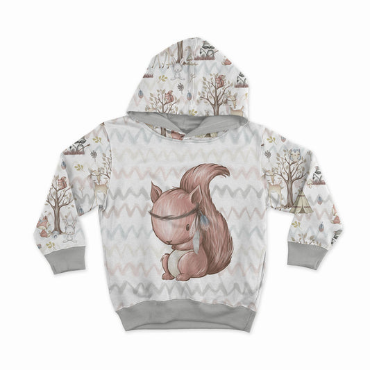 Attēls ar Kokvilnas cilpiņtrikotāža - boho zvēri 250 g/m² | Dizains - 12 – pieejams Šarlotes audumi