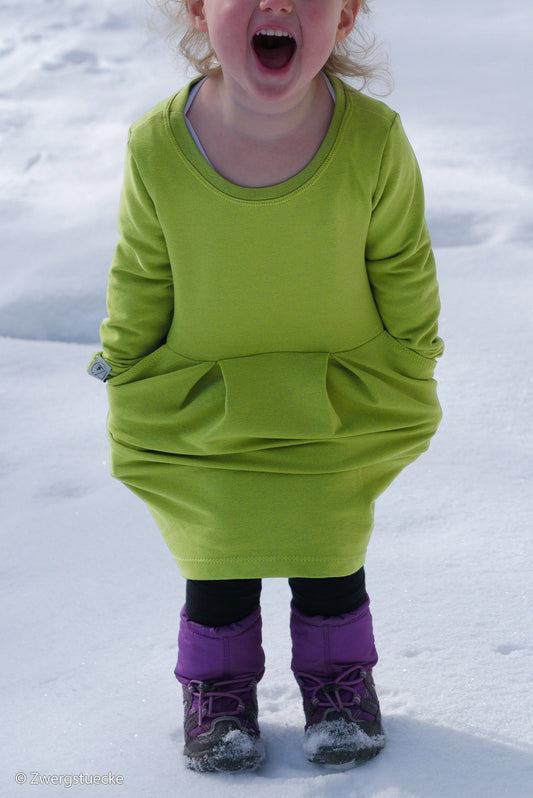 Kokvilnas cilpiņtrikotāža - laima zaļais 235 g/m² (GOTS sertif.)