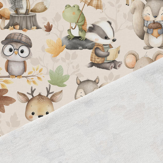 Kokvilnas cilpiņtrikotāža - pūcīte un citi zvēri 250 g/m²