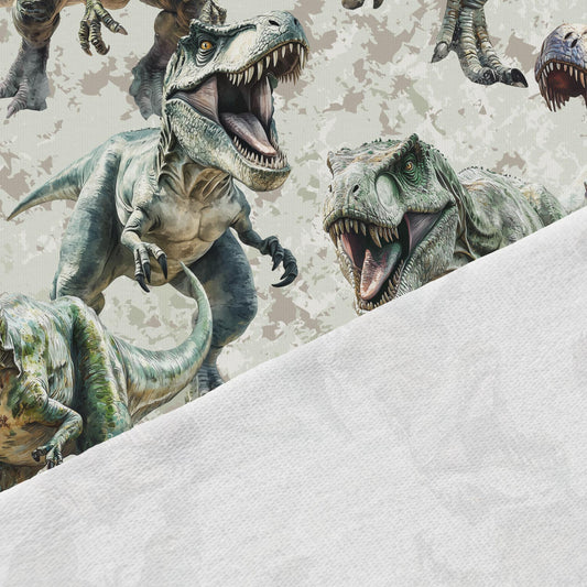 Kokvilnas cilpiņtrikotāža - T - rex 250 g/m²